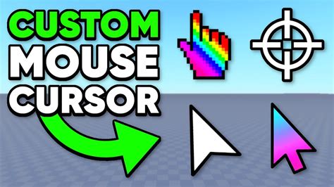 How to make a Custom Mouse Cursor in Roblox Studio - YouTube