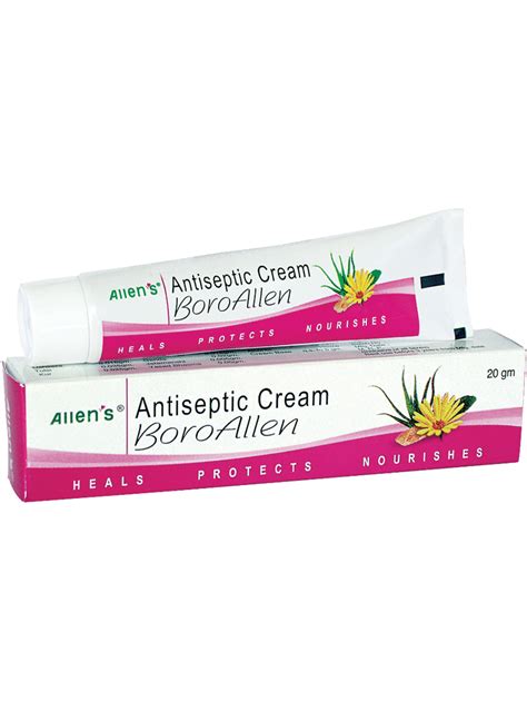 BoroAllen Antiseptic Cream - Allen Healthcare | Healthcare, Haircare, Skincare & Homeopathic ...