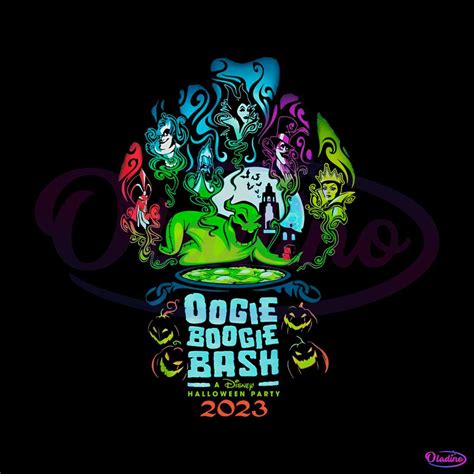 Oogie Boogie And Villains Oogie Boogie Bash 2023 PNG File - Oladino