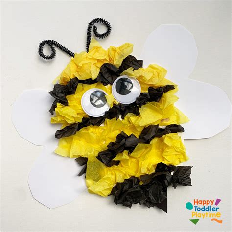 The Best Bee Crafts for Kids - Happy Toddler Playtime