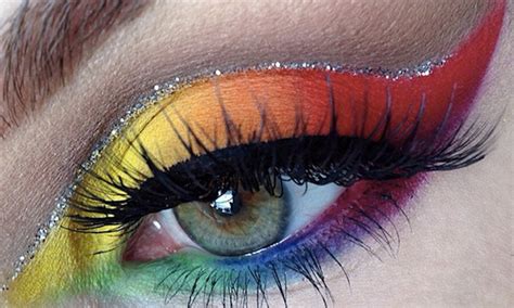 13 Rainbow Eye Makeup Looks From Instagram That'll Make You Want More Color In Your Beauty Routine