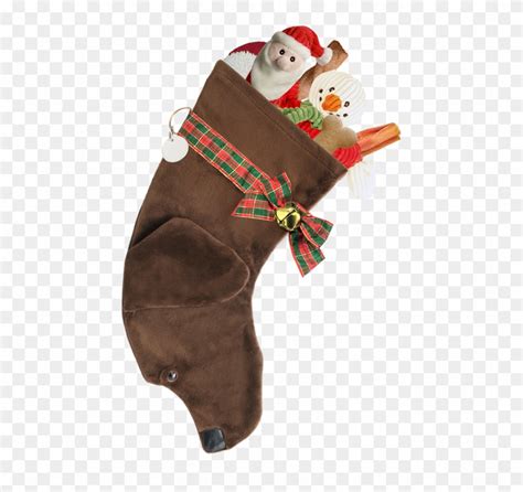 Chocolate Lab Christmas Stocking - Christmas Stocking Clipart (#5142078) - PikPng