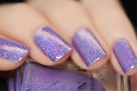 Charmingly Purple - Bright Purple Holographic Nail Polish by ILNP