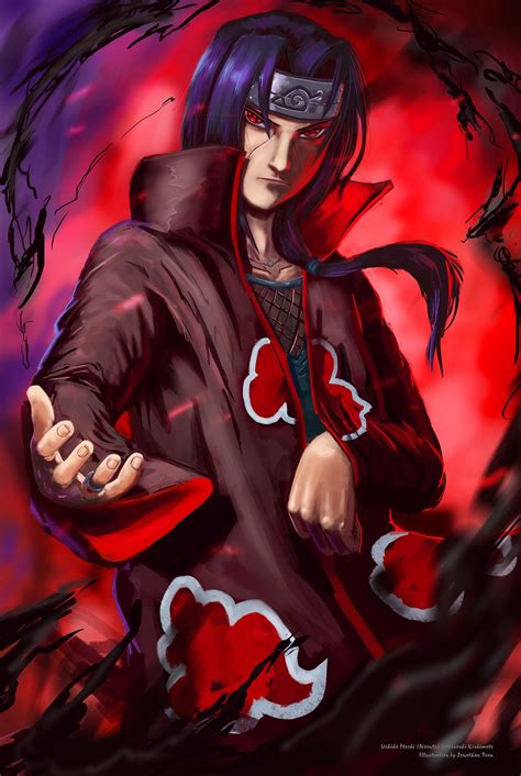 ArtStation - Fan art - Uchiha Itachi, Jonathan Tran Uchiha Clan, Itachi Uchiha, Kakashi, Naruto ...