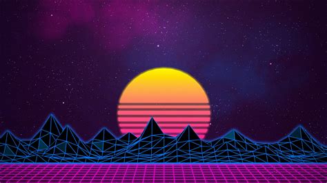 4k Retro Synthwave Purple Wallpapers - Wallpaper Cave