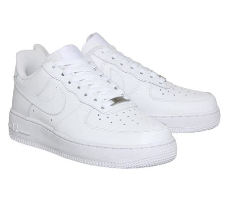 Lyst - Nike Air Force 1 Leather Sneakers in White