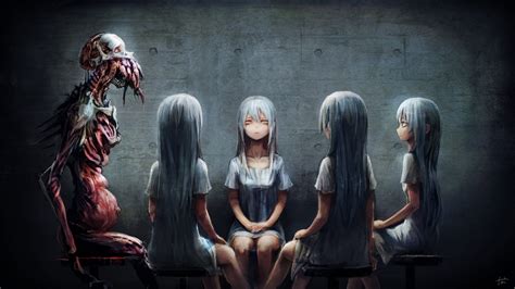 Dark Creepy Anime Wallpapers - 4k, HD Dark Creepy Anime Backgrounds on ...