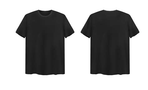 Black tshirt mockup 19875012 PNG