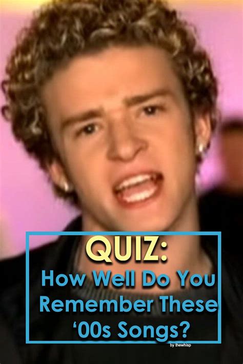 '00s Music Quiz: Do You Remember These '00s Songs? | 00s songs, Do you know song, Songs