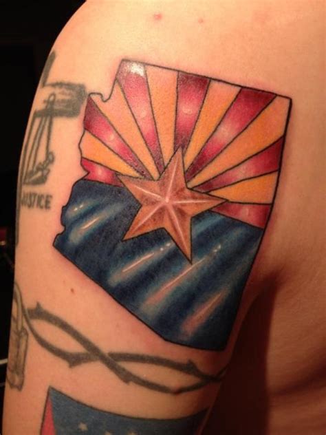 Arizona flag Tattoos