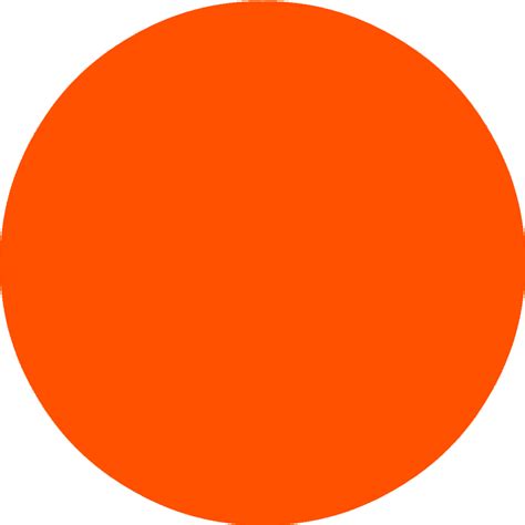 Orange Circle Png - Free Logo Image