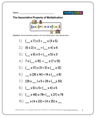 Free 7th Grade Math Worksheets—Printable w/ Answers — Mashup Math - Worksheets Library