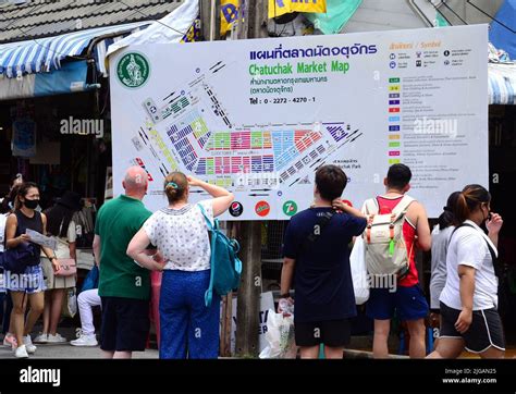 Chatuchak market map hi-res stock photography and images - Alamy