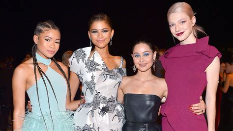 Zendaya Hits The Town With 'Euphoria' Cast, Sans Rumored New Boyfriend ...