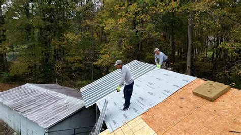 The Steps of a Standing Seam Metal Roof Installation