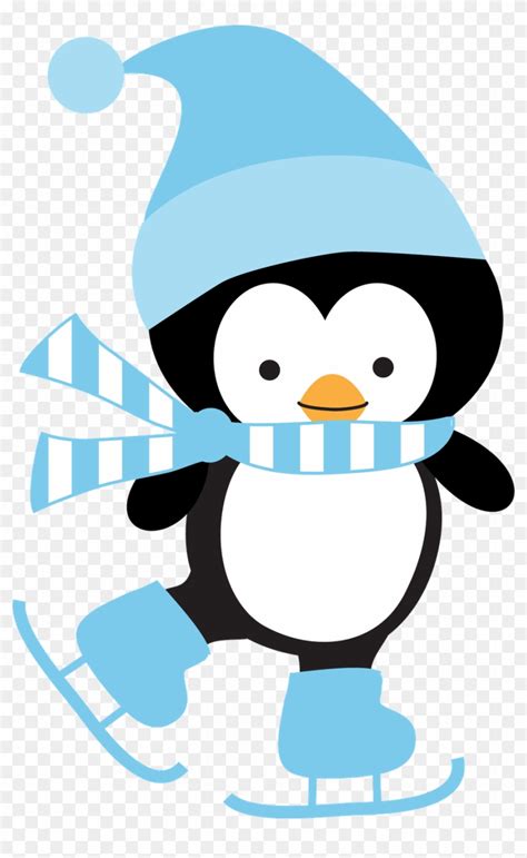 Cute Penguin Clip Art - Cute Cartoon Winter Penguins - Free Transparent PNG Clipart Images Download