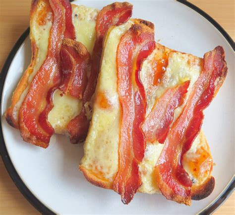 Bacon & Cheese On Toast | The English Kitchen