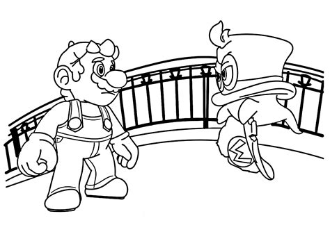 Super Mario Odyssey Images Coloring Pages - Super Mario Odyssey Coloring Pages - Coloring Pages ...