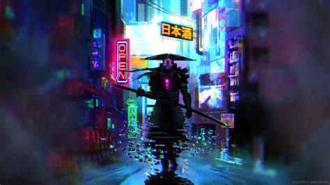 76 Wallpaper Engine Neon Samurai Picture - MyWeb