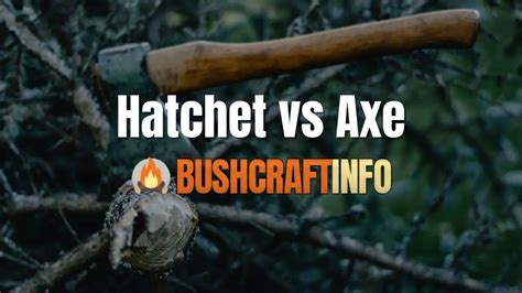 Which is Better For Bushcraft? Hatchet vs Axe (Answered!) - BushcraftInfo