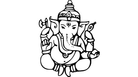 Ganesh Drawing Images at PaintingValley.com | Explore collection of ...