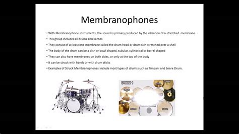 Membranophones - YouTube