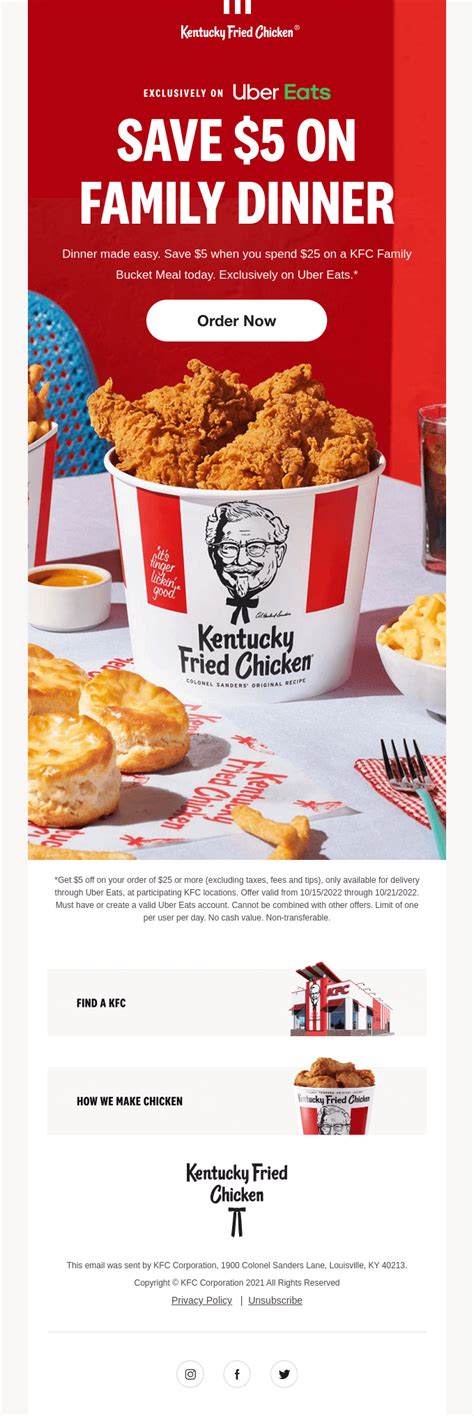 Kfc Chicken Bucket Coupons 2022