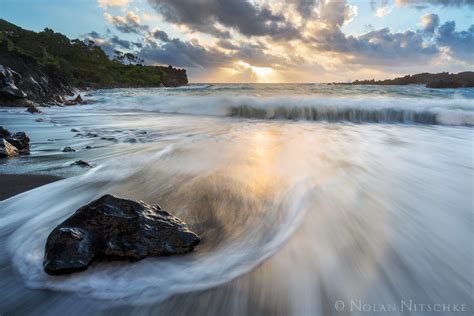 Wai'anapanapa Sunrise | Maui, Hawaii | Sierra Light Gallery Mammoth Lakes