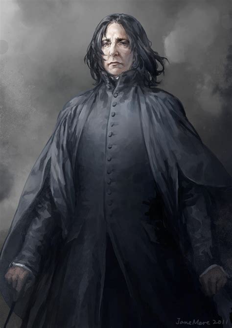 Professor Snape by JaneMere on DeviantArt