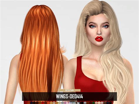 Sims 4 Wings Hair Female