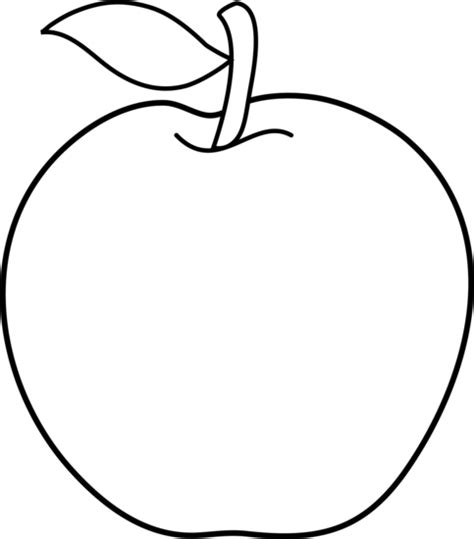 apple outline clip art | Clipart Panda - Free Clipart Images