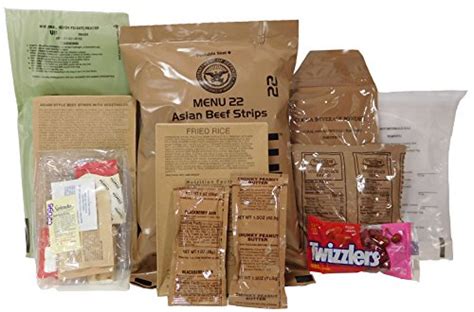 MREs (Meals Ready-to-Eat) Genuine U.S. Military Surplus Assorted Flavor ...