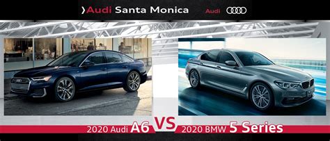 2020 Audi A6 vs. 2020 BMW 5 Series: Similarities and Differences