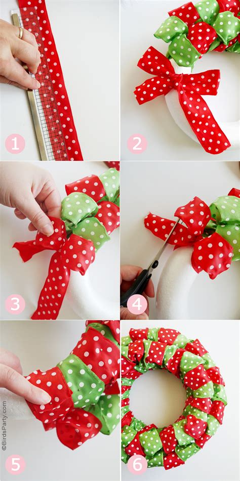 Diy Garland Christmas Wreath – Idalias Salon