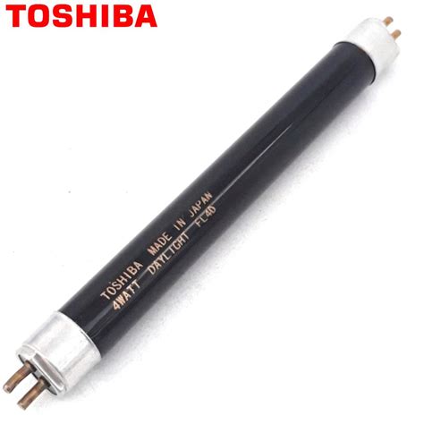 Toshiba UV Fluorescent Lamp / Tube 4W FL4D With Ultra Violet Color Use ...