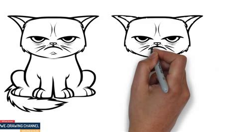 Angry Cat Drawing | Free download on ClipArtMag