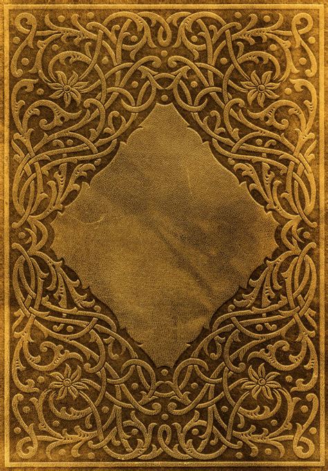 Vintage Ornamental Book Cover by boldfrontiers on DeviantArt