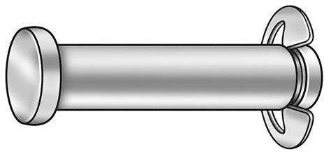 GRAINGER APPROVED Stainless Steel Clevis Pin, 1 1/4 in L, 3/16 in Pin Dia. - 2XAA5|15924 - Grainger