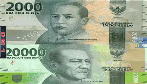 Gambar Uang Kertas 2000 Rupiah Baru - Tips Seputar Uang