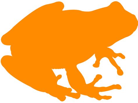 Frog Silhouette | Free vector silhouettes