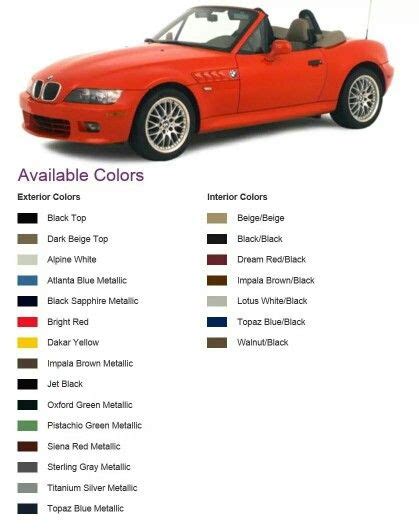 Bmw Colors | Cadillac Escalade xltag