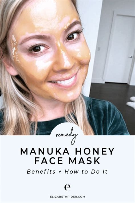 Manuka Honey Face Mask Benefits + How to Do It (With images) | Natural ...