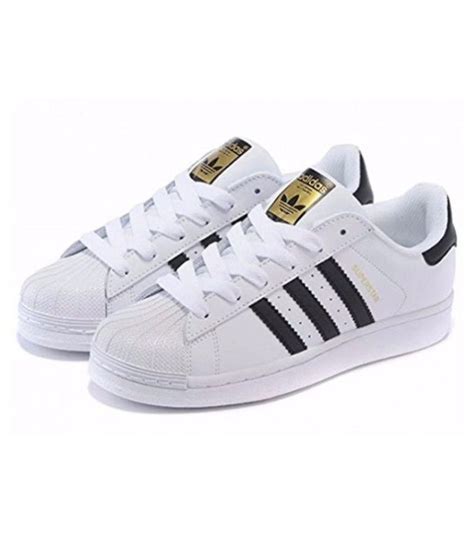 Adidas SUPERSTAR SNEAKERS SHOES White Casual Shoes - Buy Adidas ...