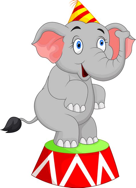 Carnival ~ Circus Clip Art, Carnival, Homecoming, Carnival - Circus Elephant Cartoon - Png ...