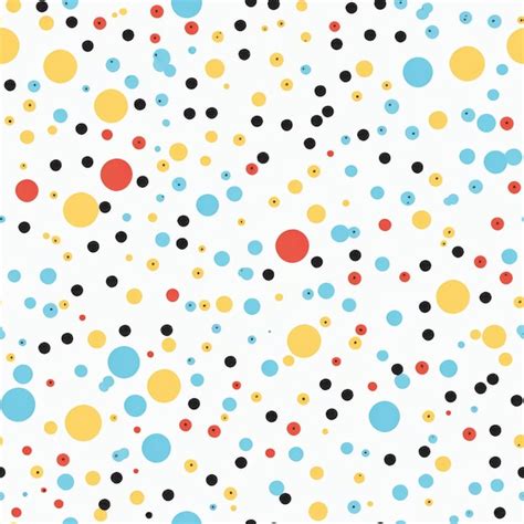 Premium AI Image | Dot seamless pattern