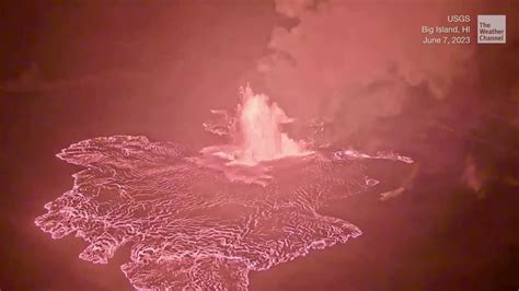 Hawaiian Volcano Begins Eruption - Videos from The Weather Channel