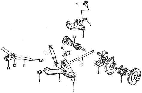 Chevy S10 4x4 Front Suspension Diagram