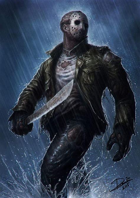 Jason Voorhees fan art | Jason voorhees, Jason voorhees art, Horror movie art