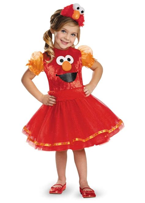 Sesame Street Elmo Tutu Toddler Girls Costume - TV Show Costumes