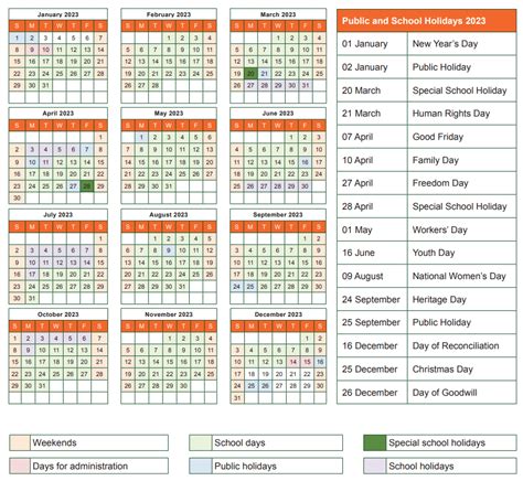 Here is the school calendar for 2023 – and when to expect the matric results - AffluenceR